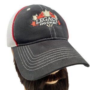 LEGACY HOCKEY Mesh Trucker Adjustable Baseball Ball Cap Hat Headliner